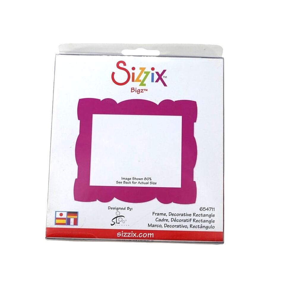 Sizzix Frame Decorative Rectangle 654711